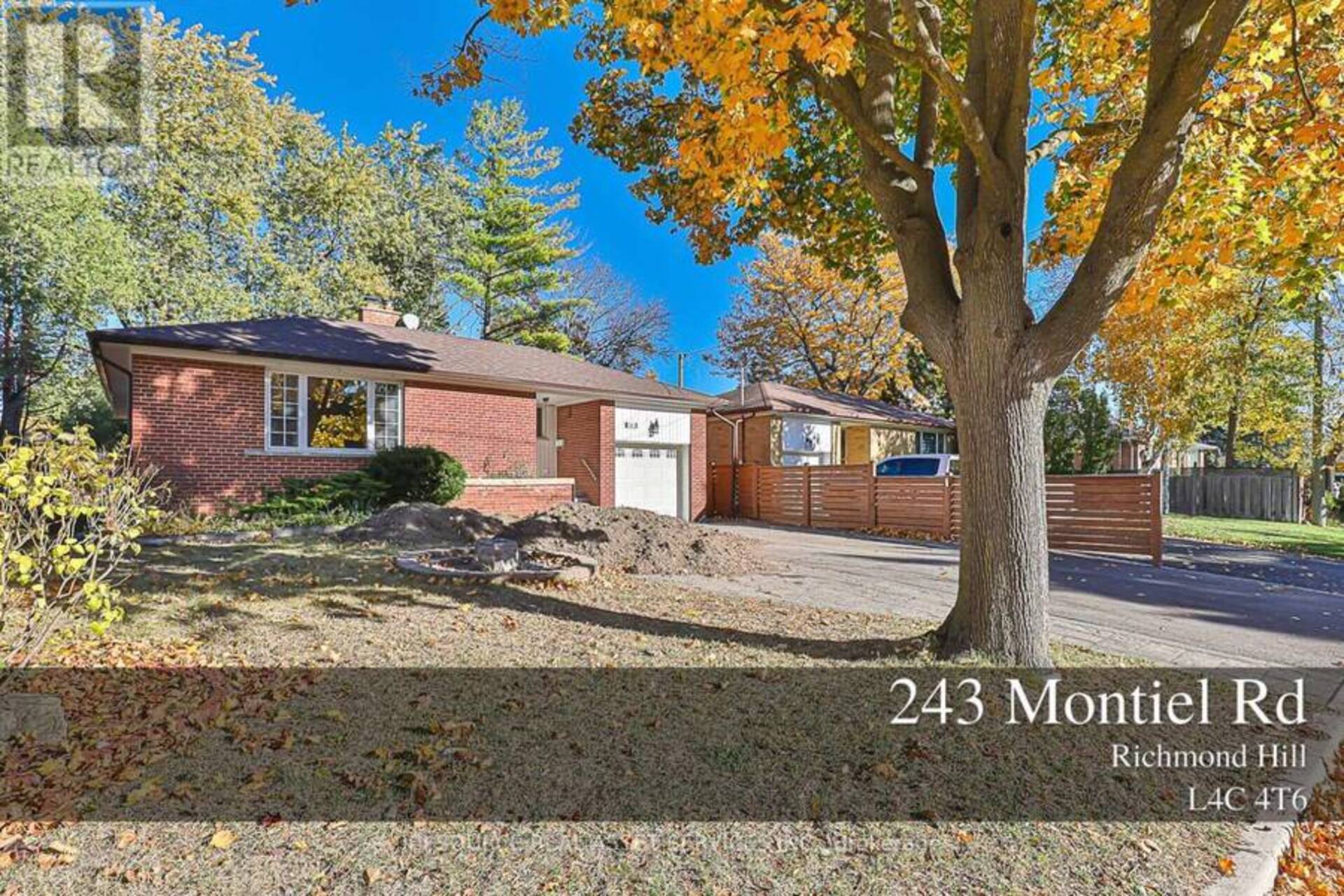 LOWER - 243 MONTIEL ROAD Richmond Hill