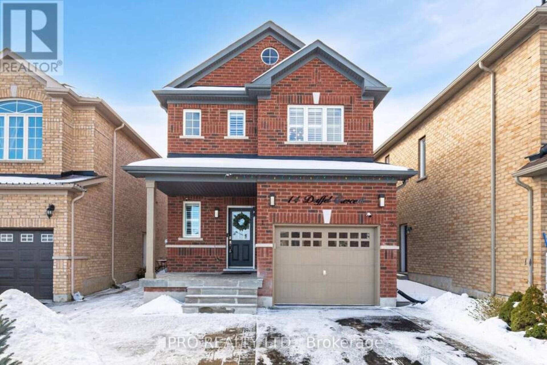 14 DUFFEL CRESCENT Halton Hills