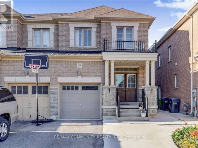 69 CLEARFIELD DRIVE Brampton Ontario