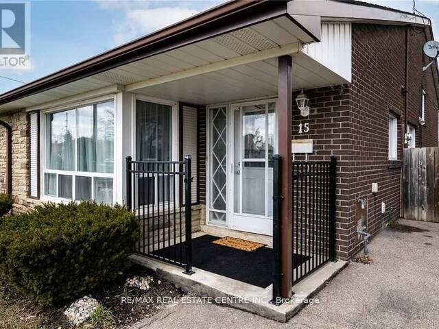 15 BENTON STREET E Brampton Ontario