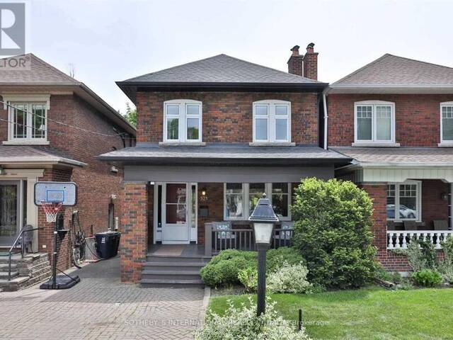 321 BRIAR HILL AVENUE Toronto Ontario