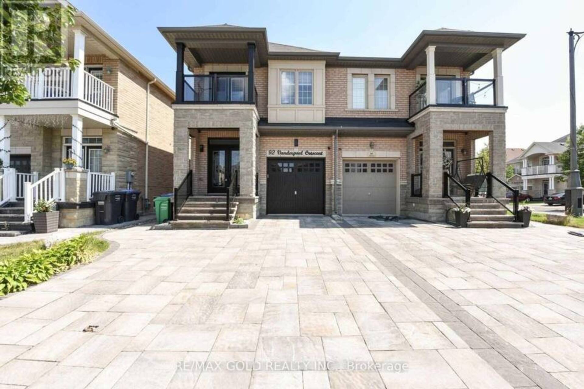 92 VANDERPOOL CRESCENT Brampton