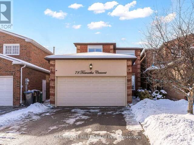 78 TREWARTHA CRESCENT Brampton Ontario