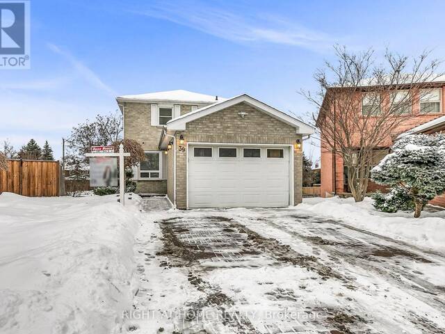 39 ARANKA COURT Richmond Hill Ontario