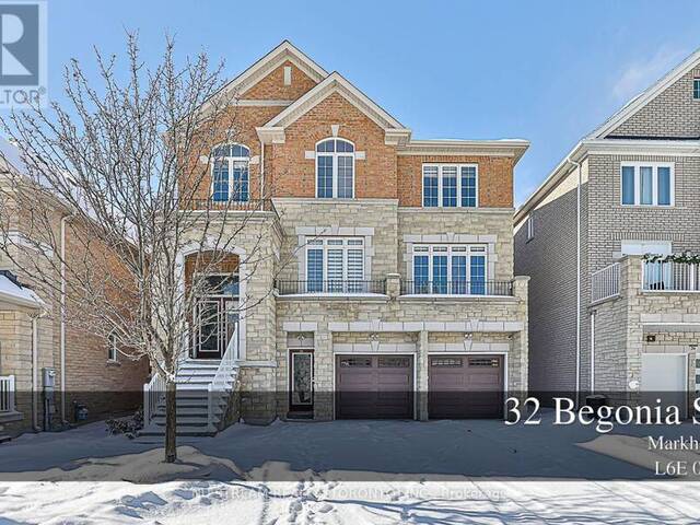 32 BEGONIA STREET Markham Ontario