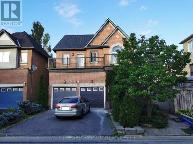 UPPER - 31 PIETRO DRIVE Vaughan Ontario