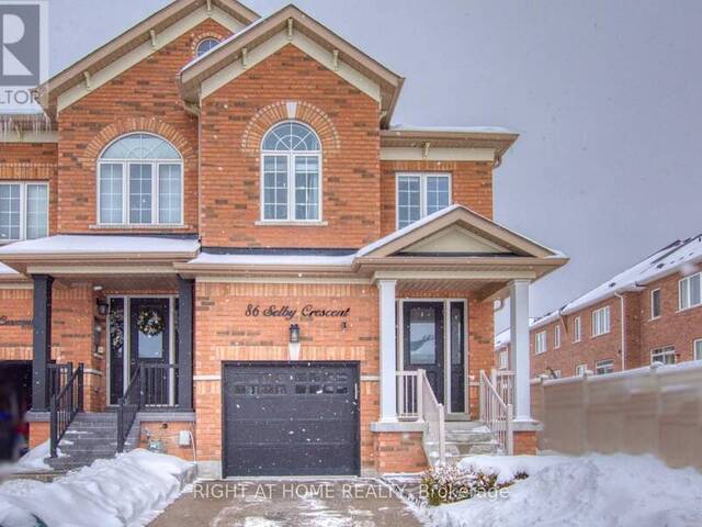 86 SELBY CRESCENT Bradford/West Gwillimbury Ontario