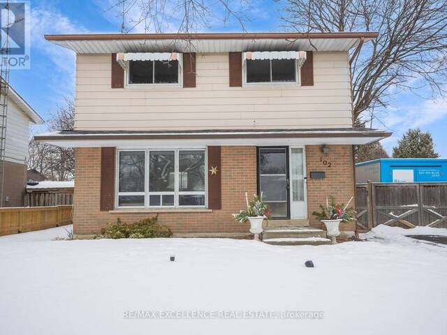 102 RUTHERFORD ROAD N Brampton Ontario