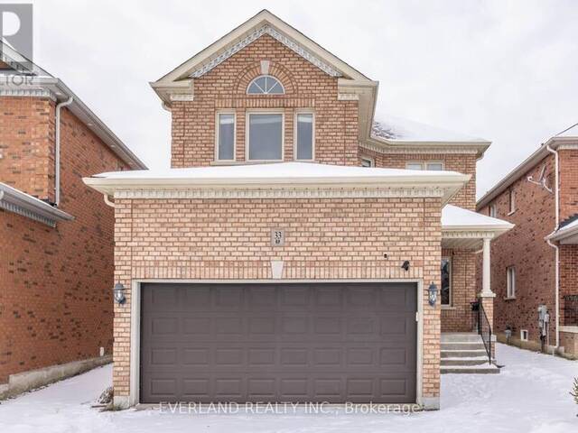 33 EAGLE PEAK DRIVE Richmond Hill Ontario