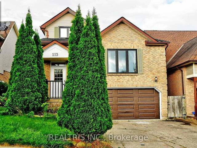 113 BASSETT BOULEVARD Whitby Ontario