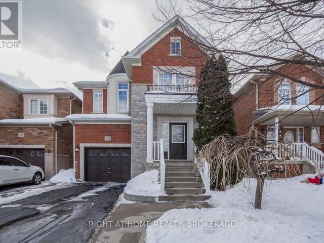 34 PENBRIDGE CIRCLE Brampton Ontario