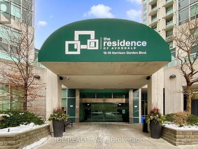 811 - 18 HARRISON GARDEN BOULEVARD Toronto Ontario