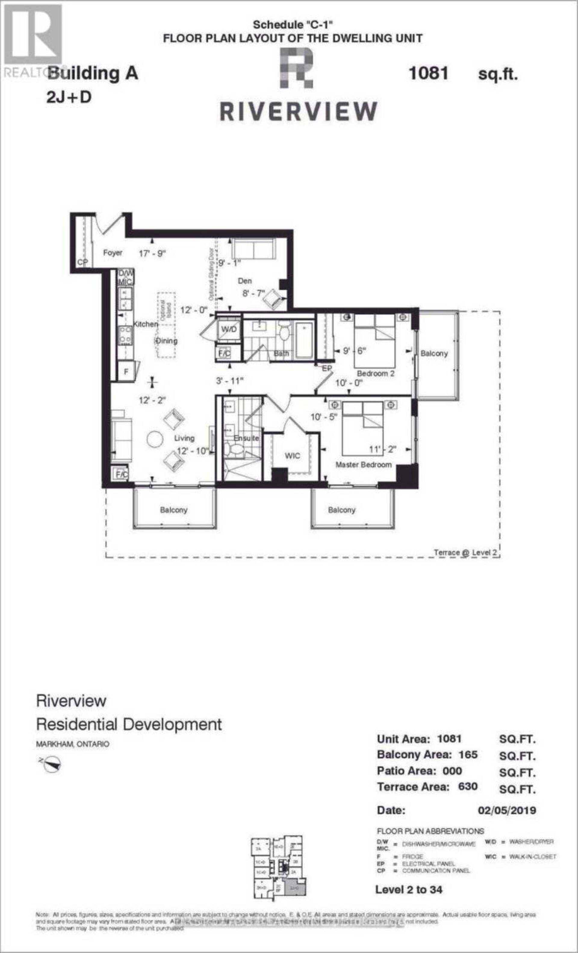 1605 - 8 WATER WALK DRIVE Markham