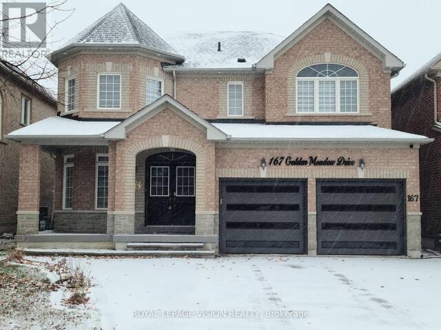 167 GOLDEN MEADOW DRIVE Markham Ontario