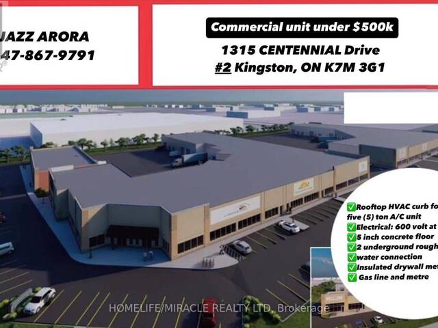 2 - 1315 CENTENNIAL DRIVE Kingston Ontario