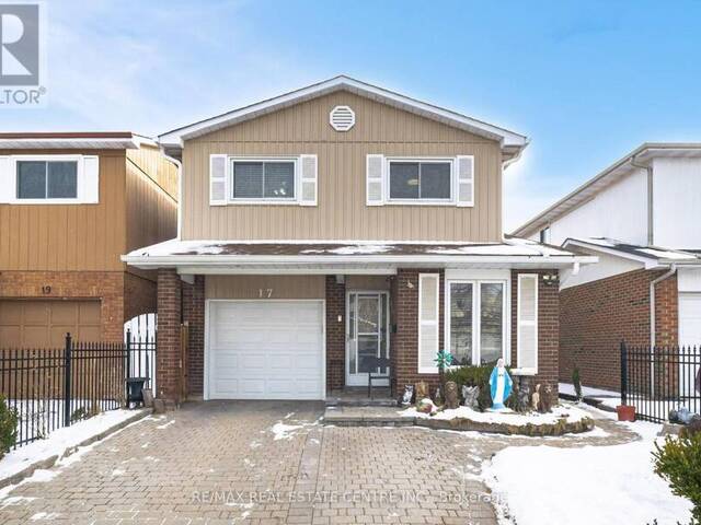 17 ASHURST CRESCENT Brampton Ontario