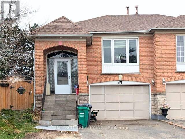 34 PEACE VALLEY CRESCENT E Brampton Ontario