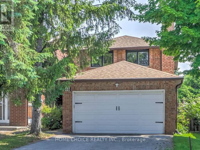 48 HENDON ROAD W Markham Ontario