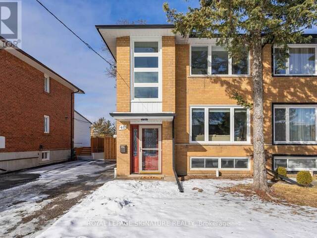 40 DALESIDE CRESCENT Toronto Ontario