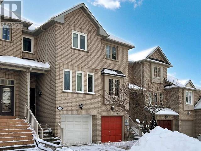 112 COBURG CRESCENT Richmond Hill Ontario