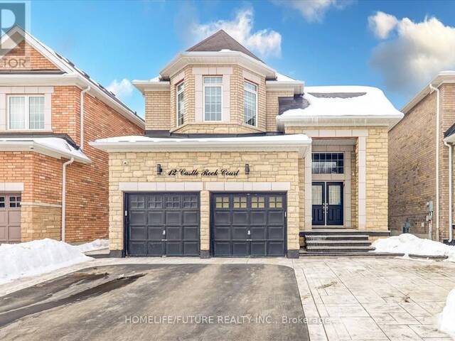 12 CASTLE ROCK COURT Markham Ontario