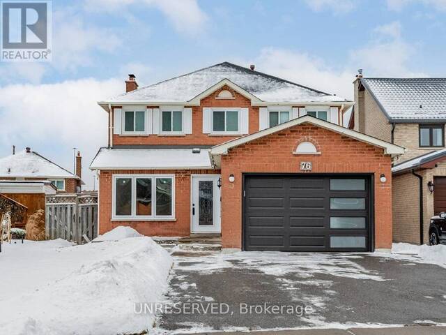 76 BLACKMERE CIRCLE Brampton Ontario