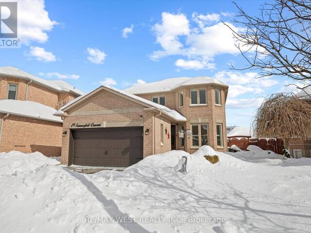 19 SUMMERFIELD CRESCENT Brampton Ontario