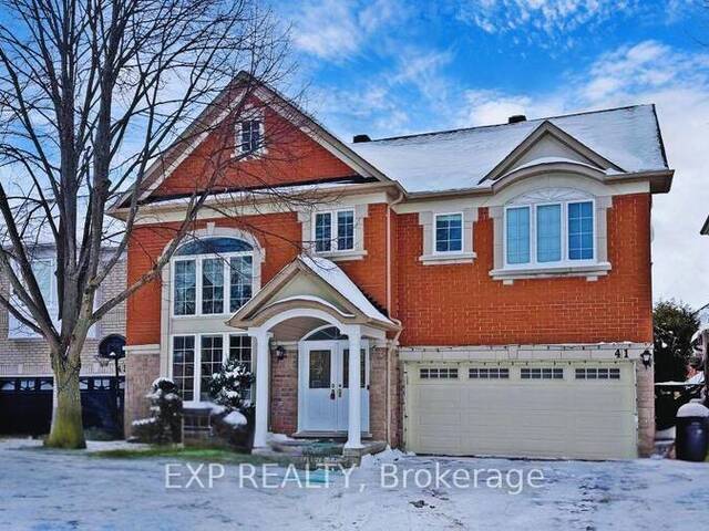 41 MAJESTIC DRIVE Markham Ontario