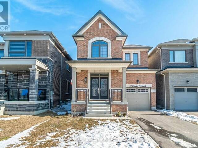 42 BRODEN CRESCENT Whitby Ontario