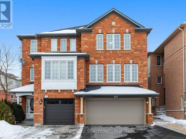 71 MILLCLIFF CIRCLE Aurora Ontario