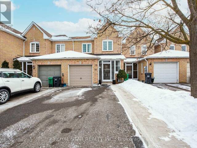 71 MUIRLAND CRESCENT Brampton Ontario