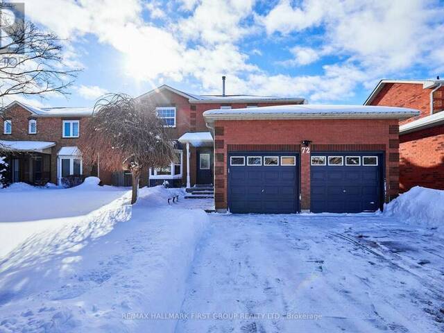 72 IRWIN DRIVE S Whitby Ontario