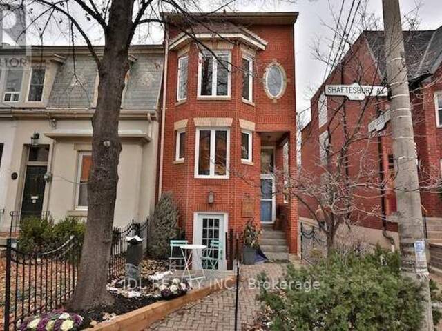 34 SHAFTESBURY AVENUE Toronto Ontario