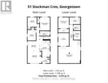 51 STOCKMAN CRESCENT Halton Hills