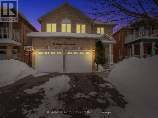 19 MAPLE BEACH CRESCENT Brampton Ontario