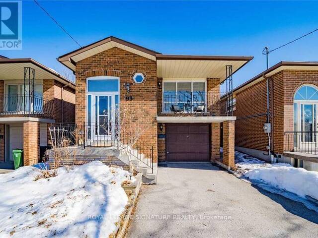 93 SANDOWN AVENUE Toronto Ontario