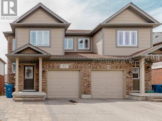 83 OAKES CRESCENT Guelph Ontario