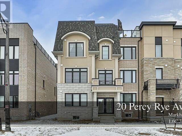 20 PERCY RYE AVENUE Markham Ontario