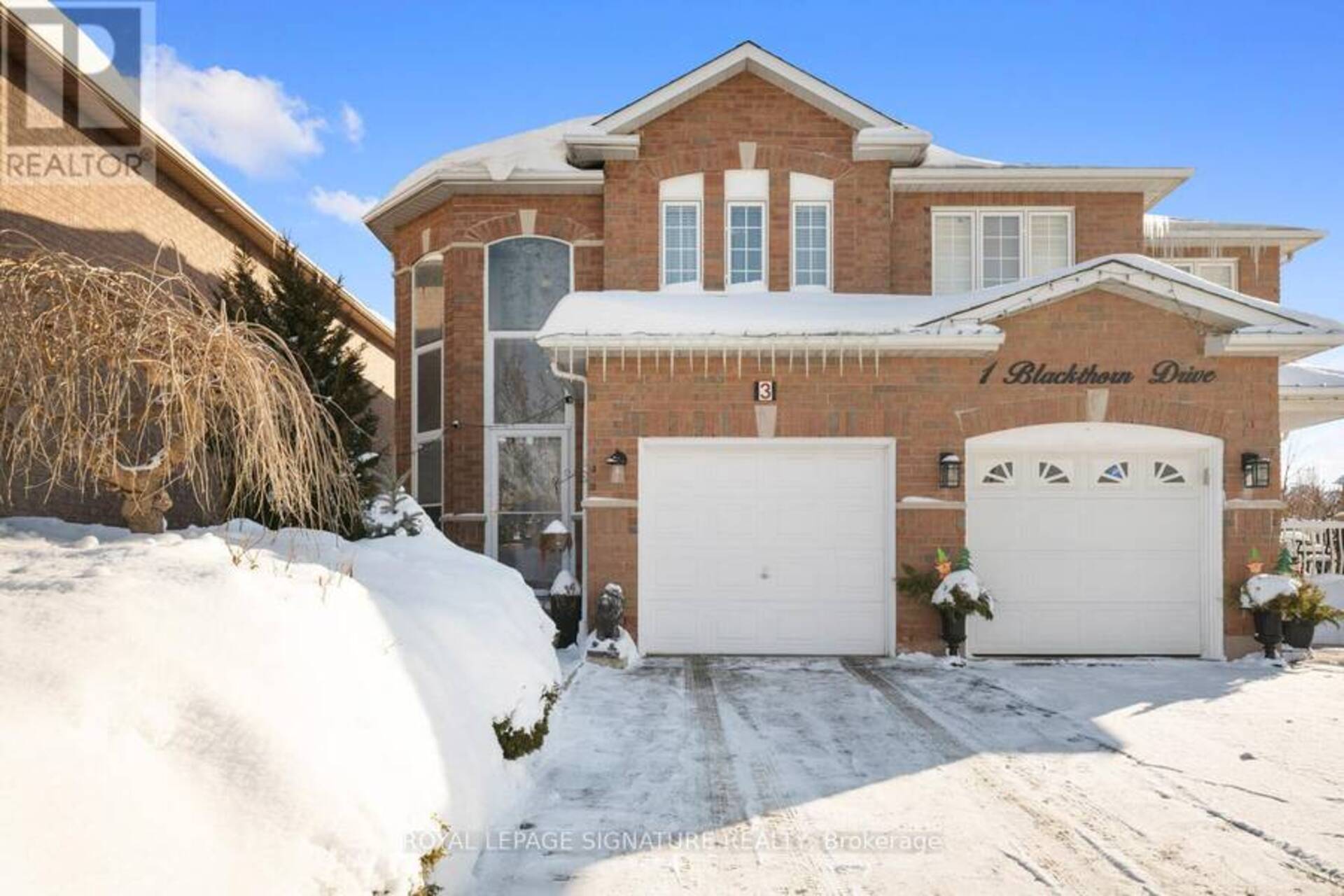 3 BLACKTHORN DRIVE Vaughan