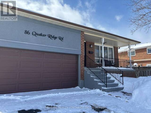 86 QUAKER RIDGE ROAD Vaughan Ontario