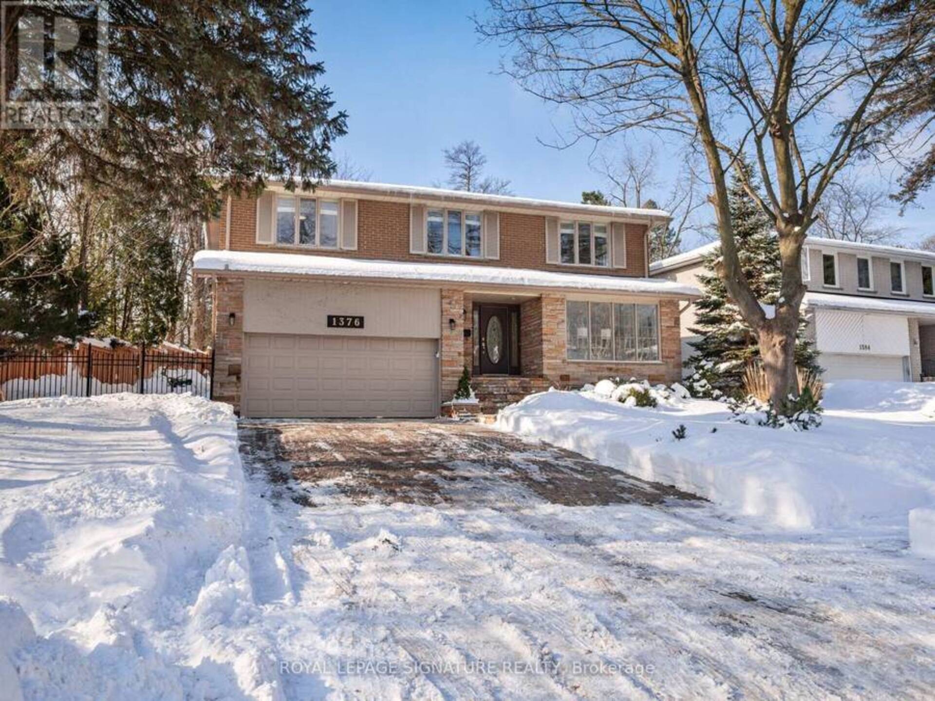 1376 TECUMSEH PARK DRIVE Mississauga