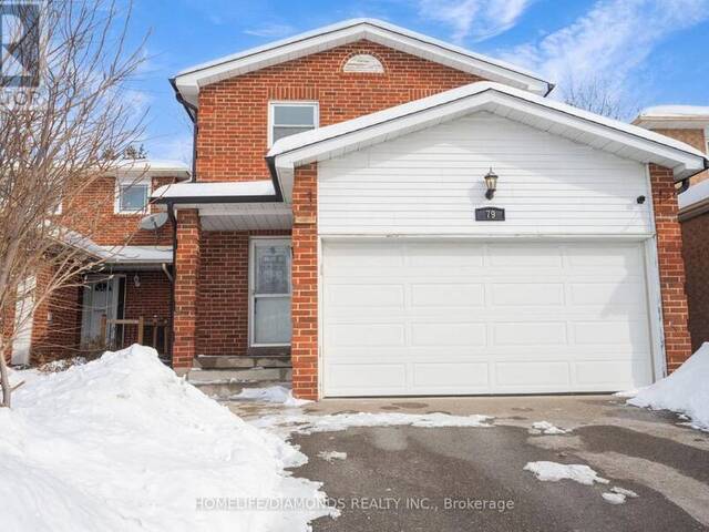 79 ECCLESTONE DRIVE Brampton Ontario