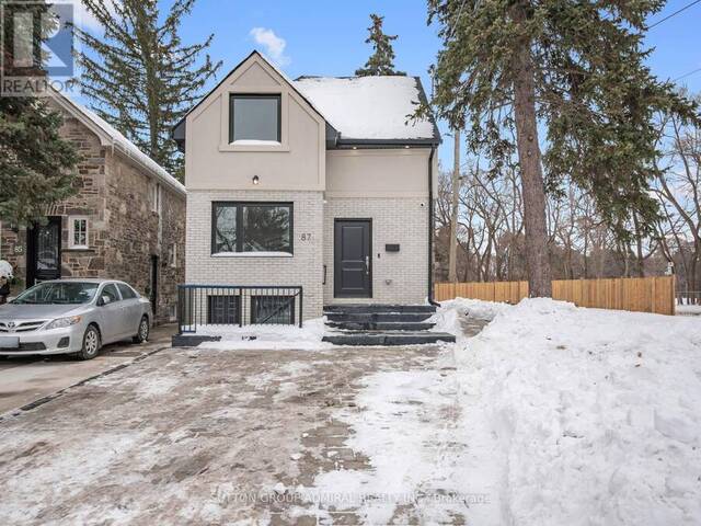 87 DELEMERE AVENUE Toronto Ontario