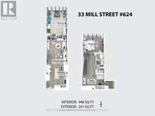 624 - 33 MILL STREET Toronto