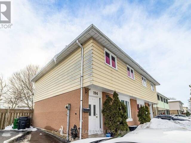 194 HOLLYBERRY TRAIL Toronto Ontario