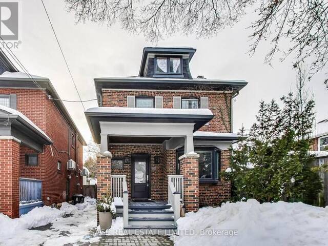 138 CLIFTON ROAD W Toronto Ontario