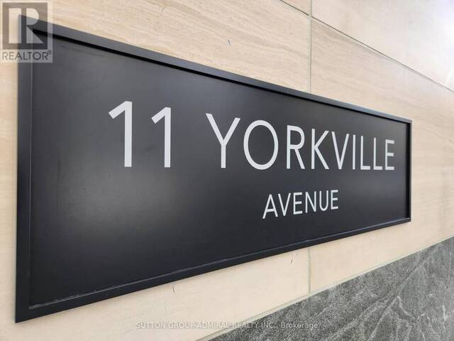 1904 - 11 YORKVILLE AVENUE Toronto Ontario