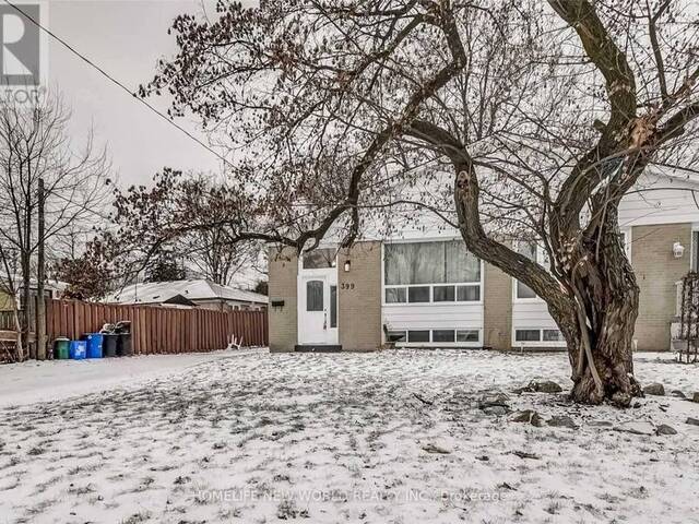 399 BROWNDALE CRESCENT Richmond Hill Ontario