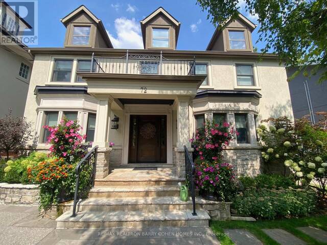 72 TEDDINGTON PARK AVENUE Toronto Ontario