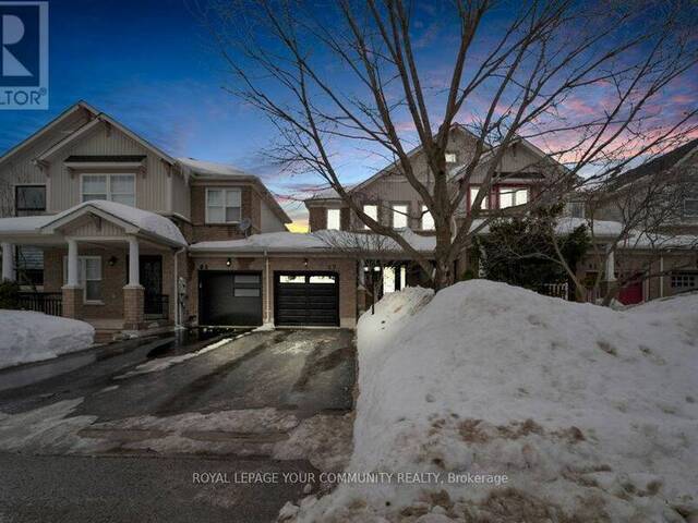 87 COZENS DRIVE Richmond Hill Ontario